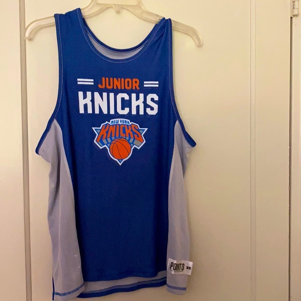 Junior knicks reversible jersey size: XS